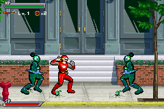 Power Rangers: Ninja Storm screenshot 4 for GameBoy Advance